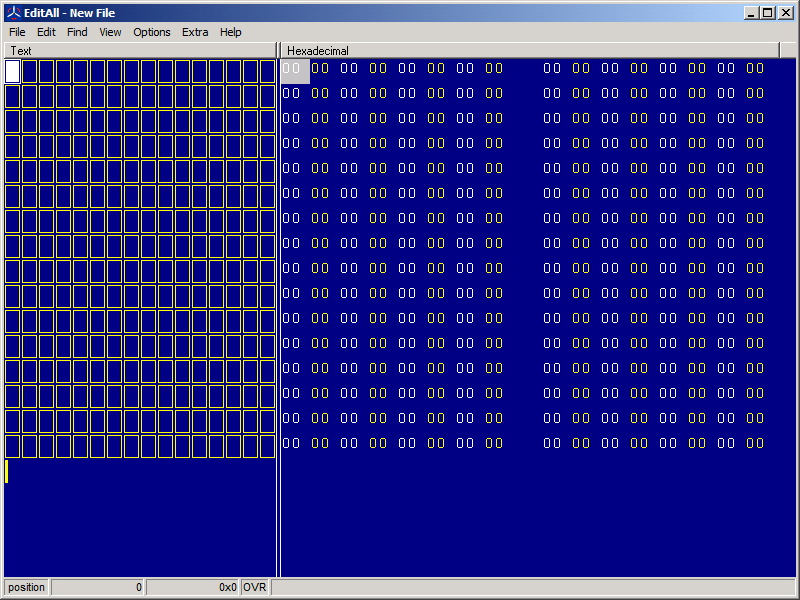 A hexadecimal file editor and viewer